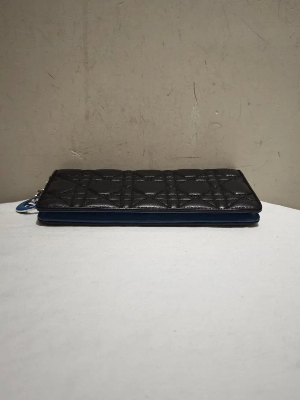 Dior Lady Dior Black Cannage Quilted Lambskin Long Wallet